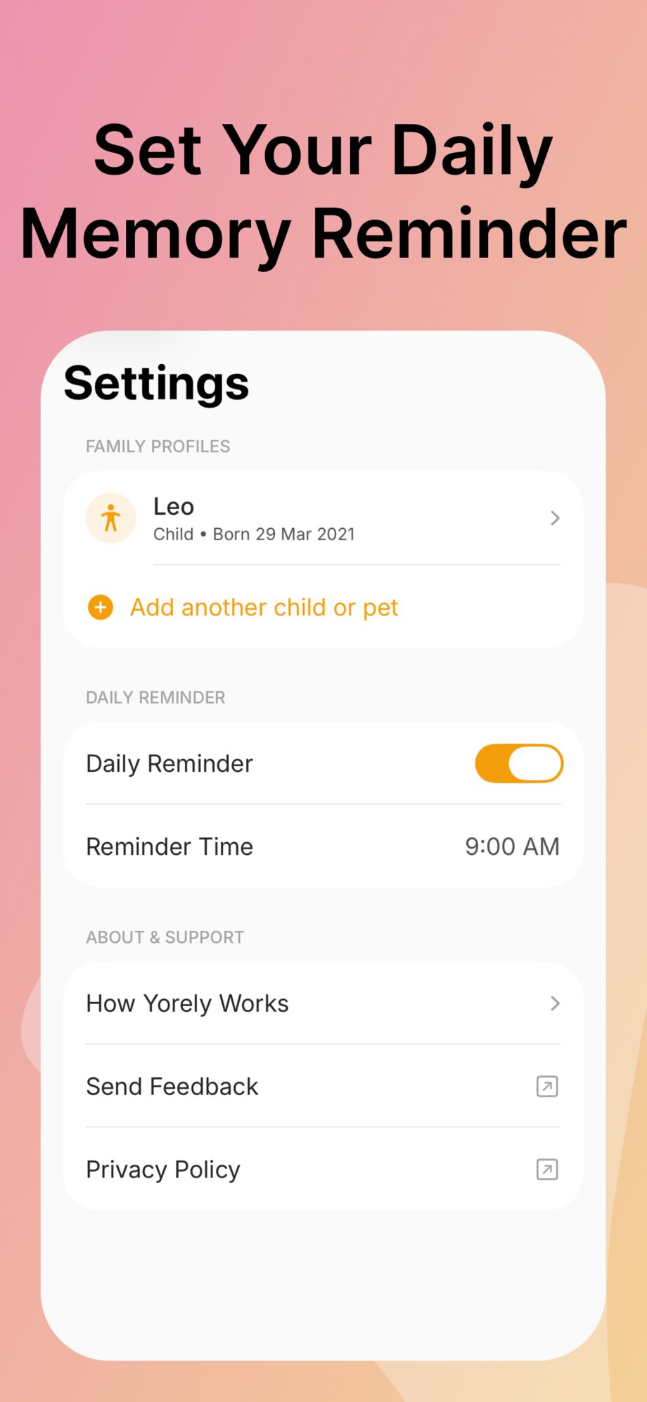 How it works: seamless and secure, photos stay private.